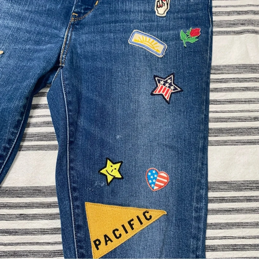 Levi’s Montana Sky Riders‎ Patches Skinny Jeans Size 29